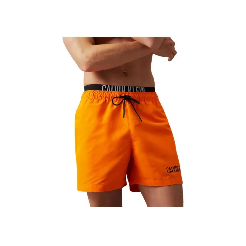 CALVIN KLEIN Плавки Европейская версия Мужской Deep Шафран Многоцветный