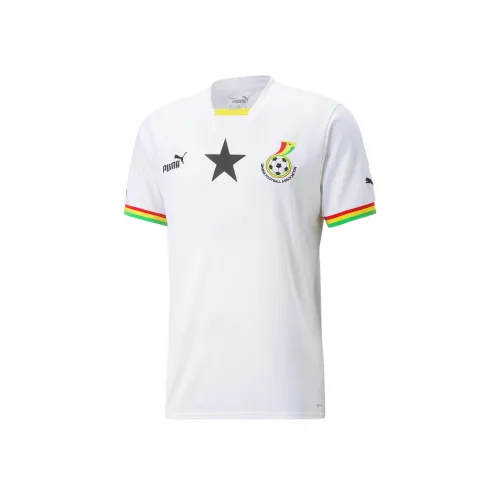 PUMA Ghana Home 22 23 Replica Футболка Футбол Джерси Мужская Белая