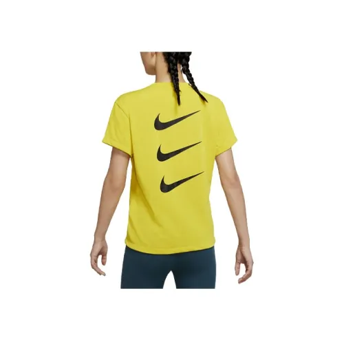 NIKE Dri Fit Желтые Женские Футболки