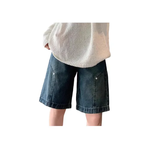 YEARNED Синие Женские Джинсовые Шорты
