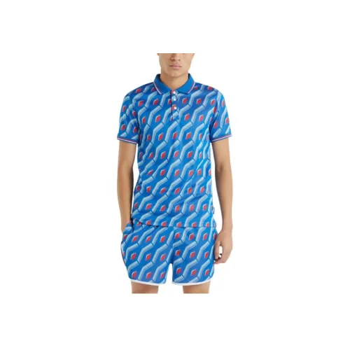 Umbro Co-brand Мужская поло рубашка синего цвета