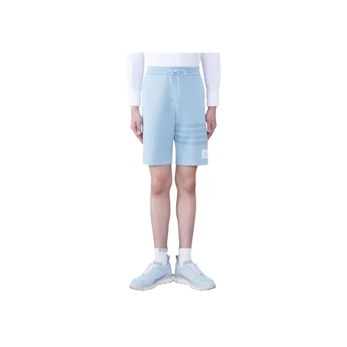 THOM BROWNE Light Blue Men's Casual Shorts  
THOM BROWNE Светло-голубые мужские повседневные шорты