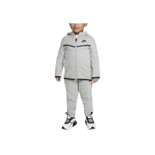 nike Kids Комплекты Sportswear Tech Fleece Темно-серый Infant и Toddler