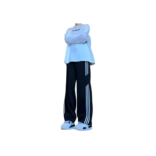 DANJUE Хепберн-черный Унисекс Повседневные брюки