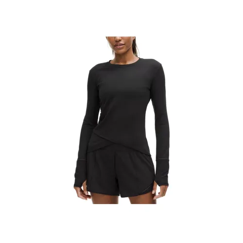 lululemon Rulu T Рубашка Женская Черная