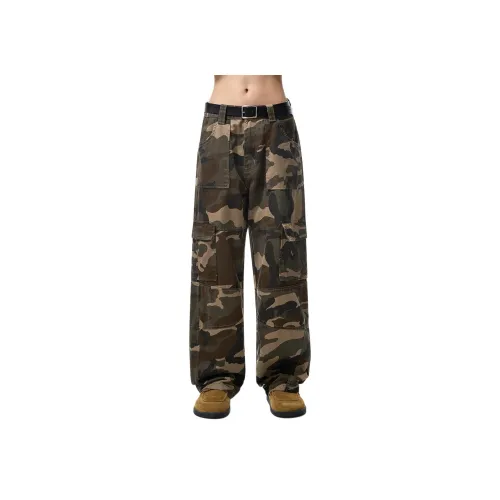 SINKACME Камуфляж Унисекс Карго Брюки