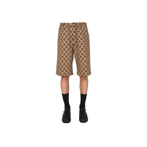 DRIES VAN NOTEN Бежевые Мужские Повседневные Шорты