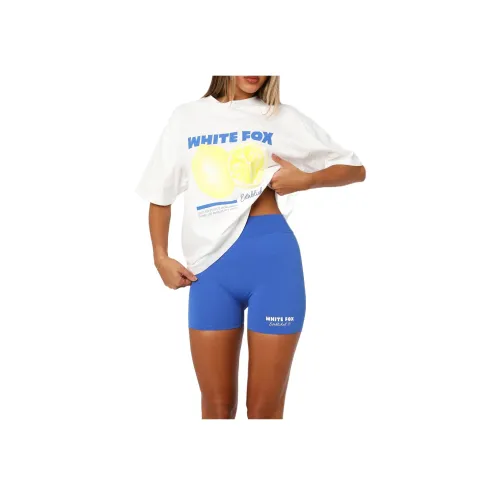 WHITE FOX On DO not Disturb Велосипед Шорты Синий Велосипедные Штаны и Шорты Женские