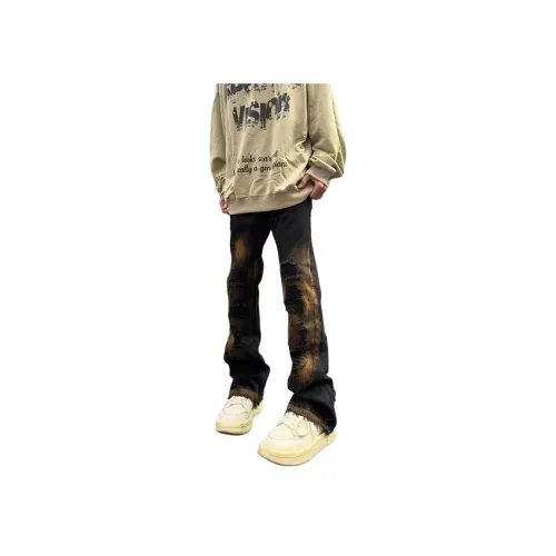 MORii Черные Унисекс Джинсы