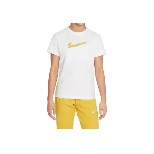 NIKE Белые Детские Футболки
