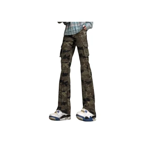 M JEANS STUDIOS 7 Камуфляж Унисекс Джинсы