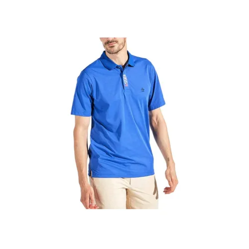 MUNSINGWEAR Мужская поло рубашка синего цвета