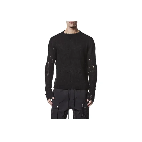 Thom Krom Черные Мужские Свитера