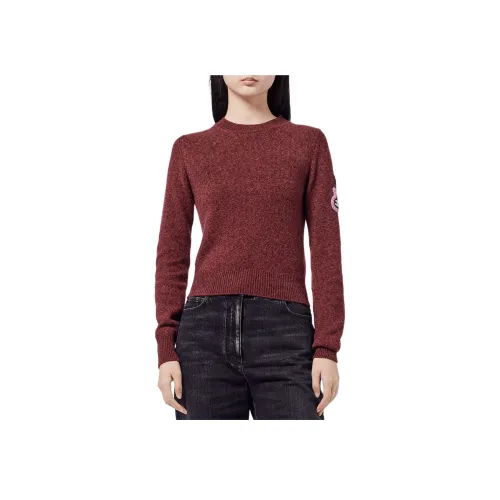 CHANEL 24 Осенний Зимний Новый Приход Кашемировый Свитер Женский Красный