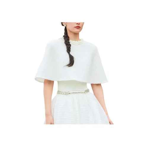 CHANEL Сшитый Плащ Женский Белый