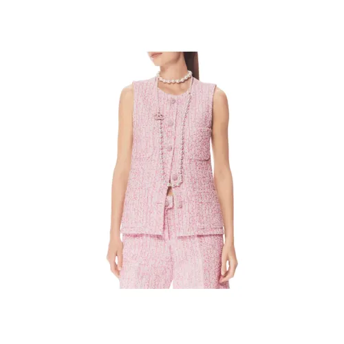 CHANEL 25P Spring Summer Preview Коллекция Майка Женская Розовая Айвори