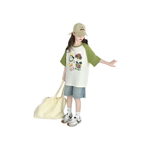 Miller Castle Повседневная Спортивная Одежда 2 Предмета Комплект Зеленый Детский