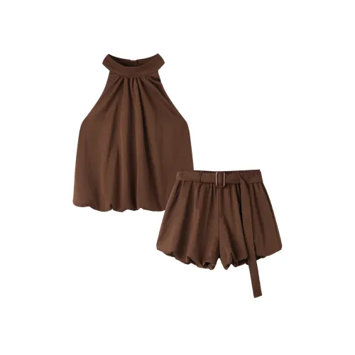 DITB Кофе Женские Повседневные Костюмы