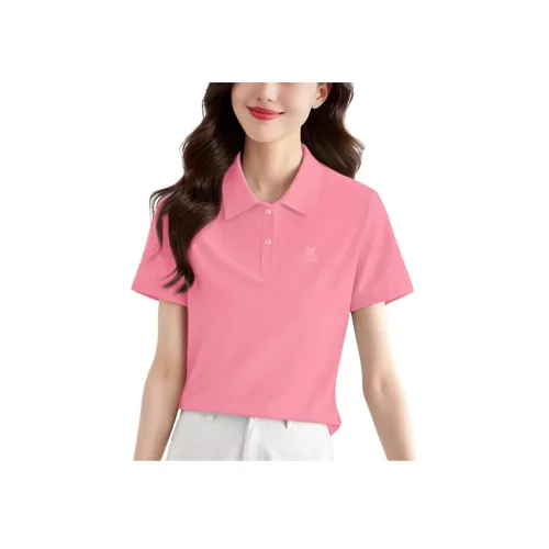 XTEP Поло Женские Лес Красный