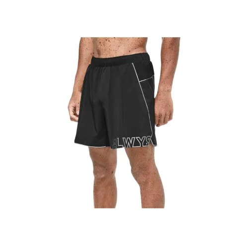 lululemon Wave Черные Мужские Спортивные Шорты
