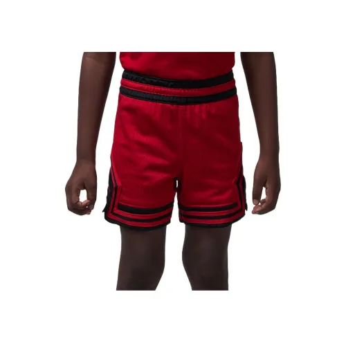 Джордан Dri Fit Sport Шорты Infant и Toddler Красный Черный