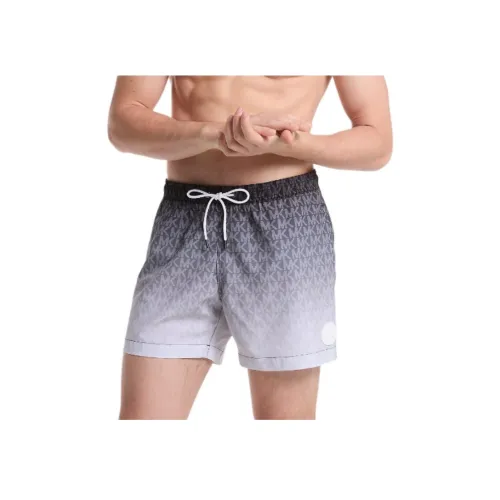 MICHAEL KORS Пляжные шорты Мужские Черные