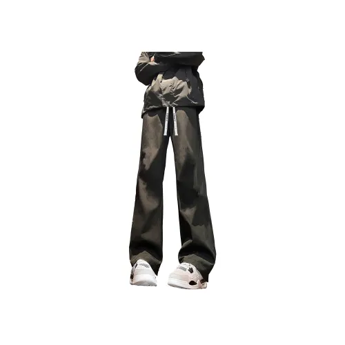 FUMBLE Черный 2,0 Эластичный Улучшенный [Дышащий, Охлаждающий, Тонкие Ноги] Унисекс Повседневные Брюки