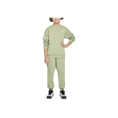 Nike Толстовка Sportswear Club Зеленый Подростки