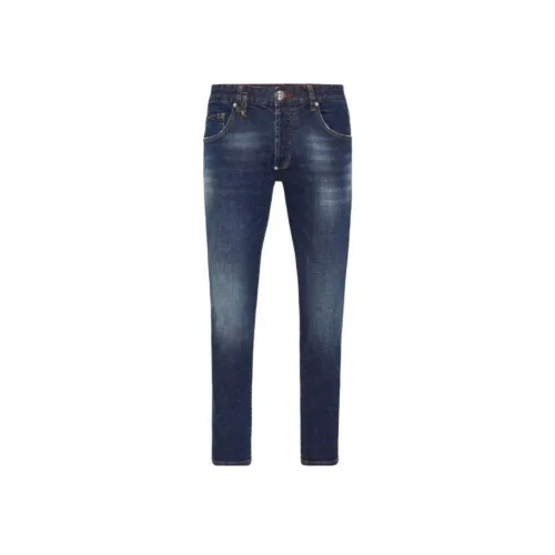 PHILIPP PLEIN Blue Men's Jeans  
PHILIPP PLEIN Синий Мужские Джинсы