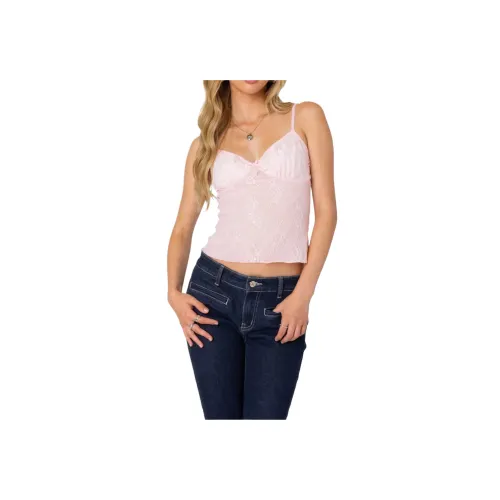 Edikted Angelina Прозрачный Топ на бретелях Женский