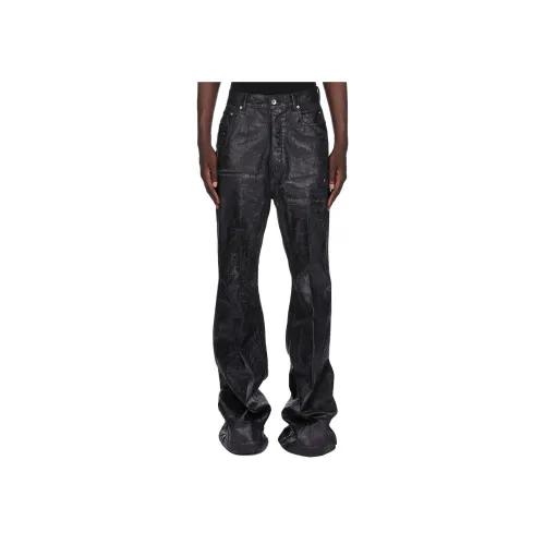 RICK OWENS совместный бренд Черные Мужские Джинсы