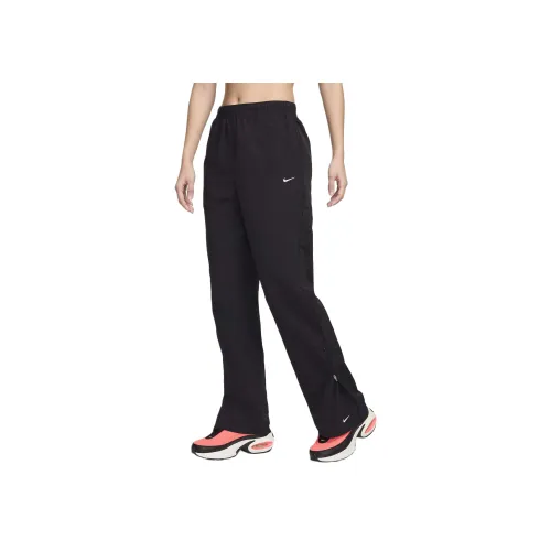 Nike Sportswear Essential UV Вязаные Тренировочные Брюки Женские Черный Белый