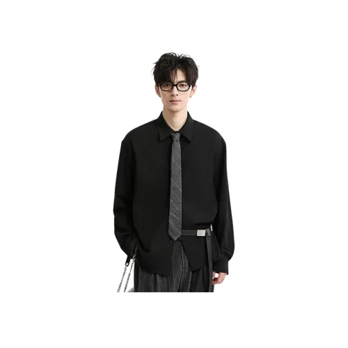 EARL JOEL Midnight Black Мужские Рубашки