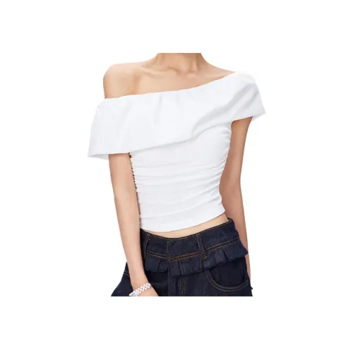 ACHIEVE ACHV Рубашка с оборочным рукавом женская