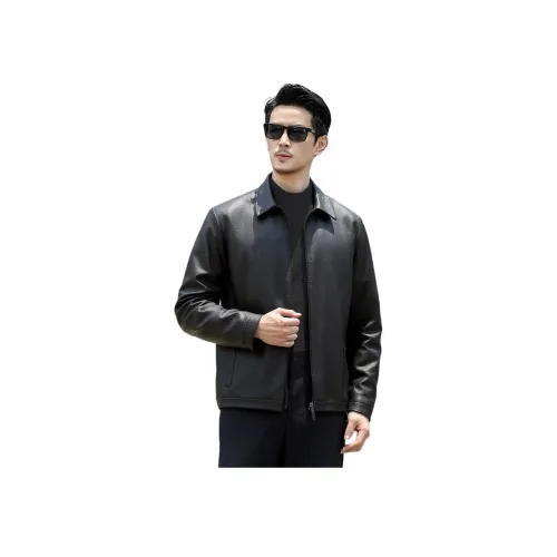 PIERRE CARDIN Кожа Куртка Мужская