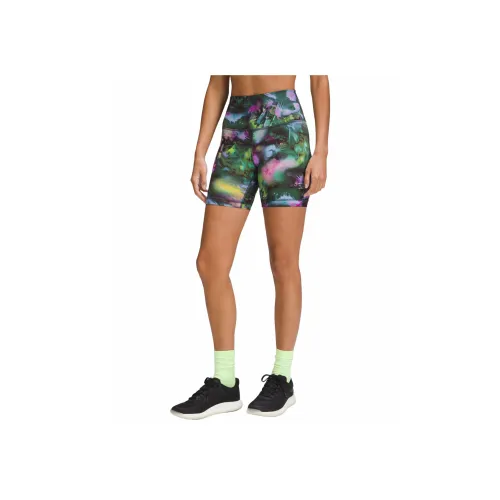 lululemon Wunder Train Йога Шорты Женские DISCO Многоцветные