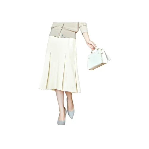 MT Casual Long Skirt Women's Ecru