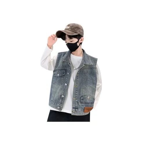 EASTERN CAMEL Синие Детские Жилеты