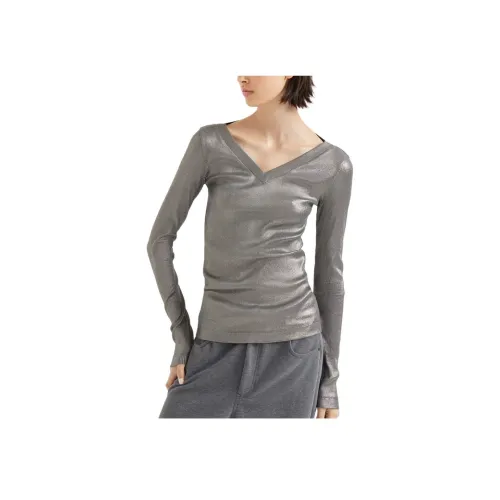 BRUNELLO CUCINELLI Стандартная T-рубашка Женская