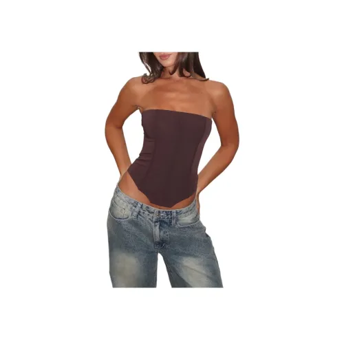 WHITE FOX Bustier Без бретелек Топ Женский