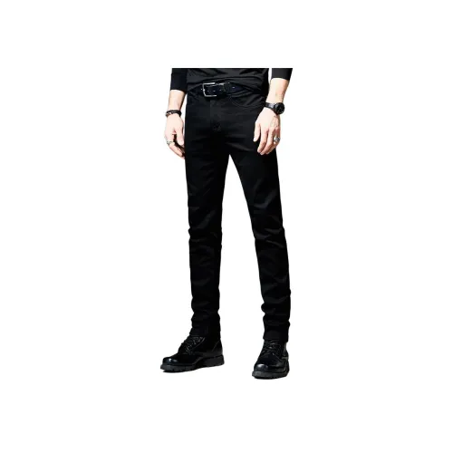 PIERRE CARDIN Джинсы Мужские Черные