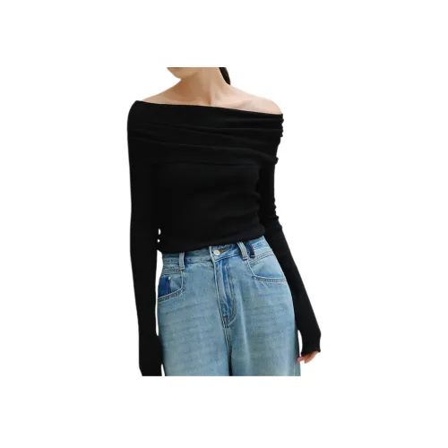 Puppytown T-Shirt Женская Черная