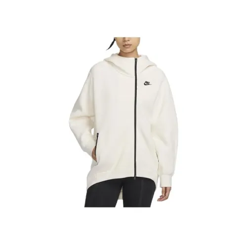 NIKE Сливочный Женские Свитшоты