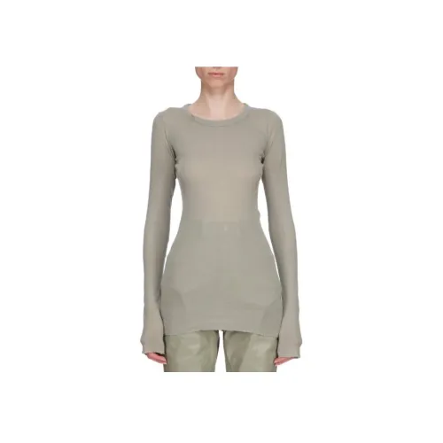 RICK OWENS Цвет селадона Женские рубашки T