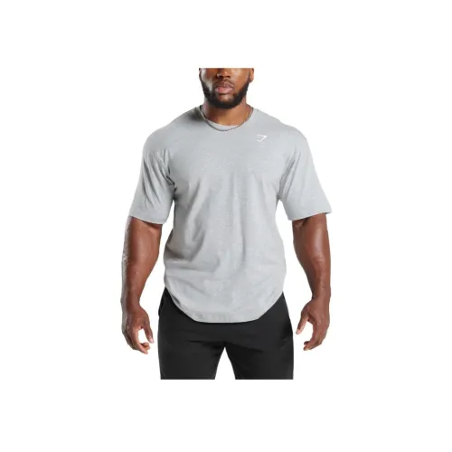 GYMSHARK T-Shirt Мужской Светло-Серый
