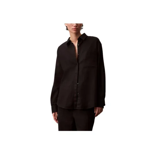 CALVIN KLEIN Рубашка Женская Черная