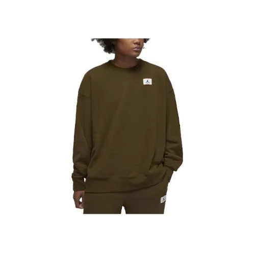 Джордан Свитшот Женский Оливковый