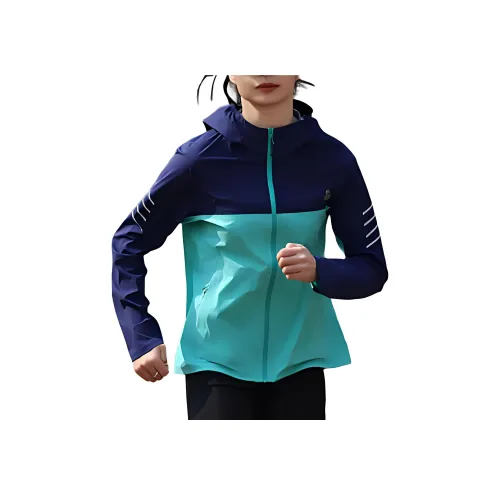 SCALER Водонепроницаемый Ветрозащитный Дышащий And Устойчивый к Износу Ветровка Женские Зеленый