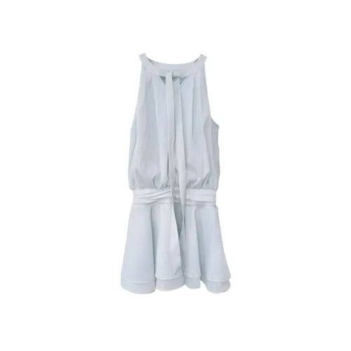 AFGGD Светло-серый Женские Платья без рукавов