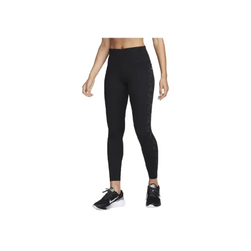 NIKE Черные Женские Спортивные Брюки